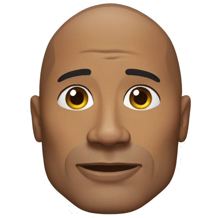 Dwayne johnson emoji