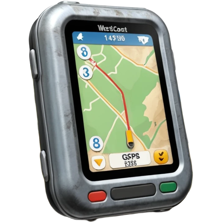 gps locater on west coast nz terrain emoji