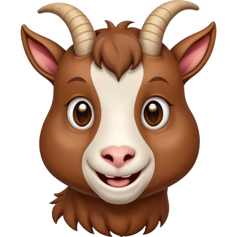 smiling goat  emoji