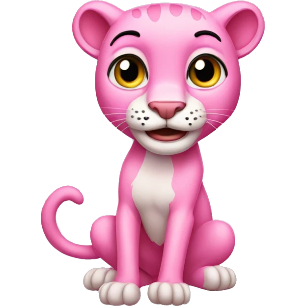 Pink panther  emoji