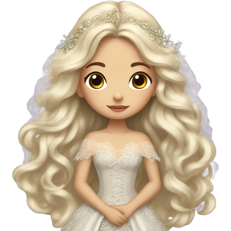 Asleep princess emoji