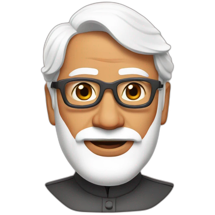 Modi ji super man  emoji