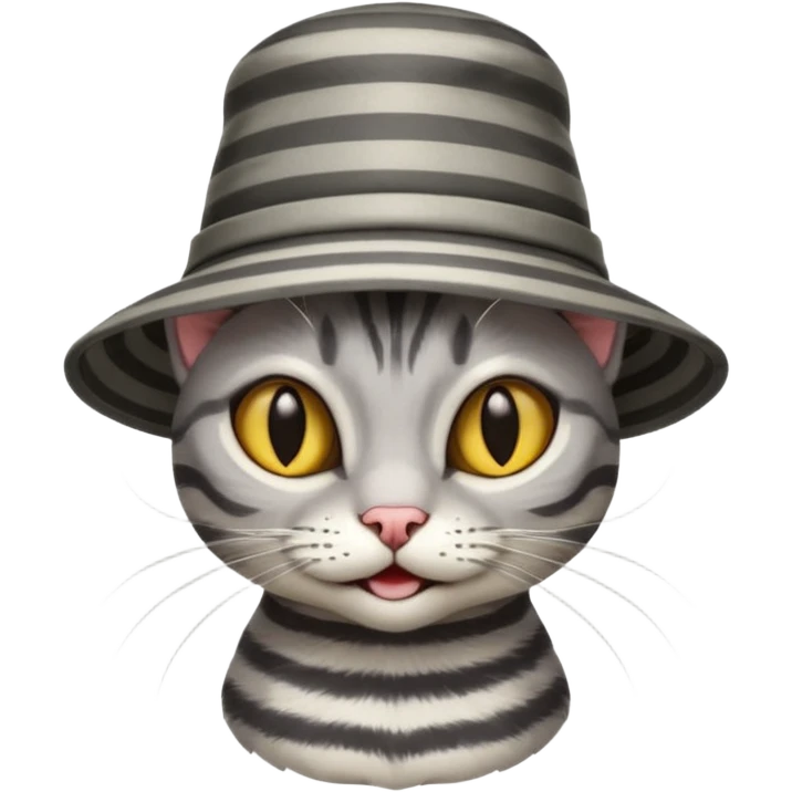 Cat in the hat emoji