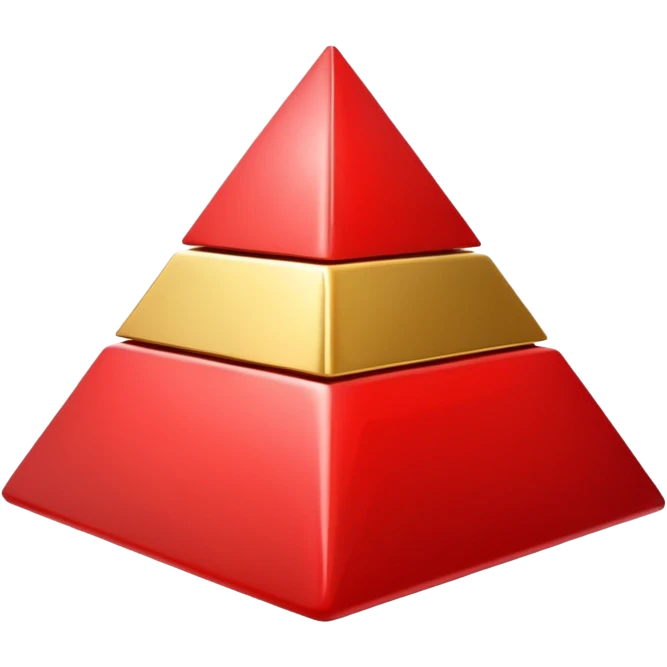 do a pyramide like egypte pyramide in apple style emoji