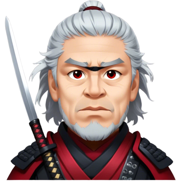 Fierce Samurai emoji