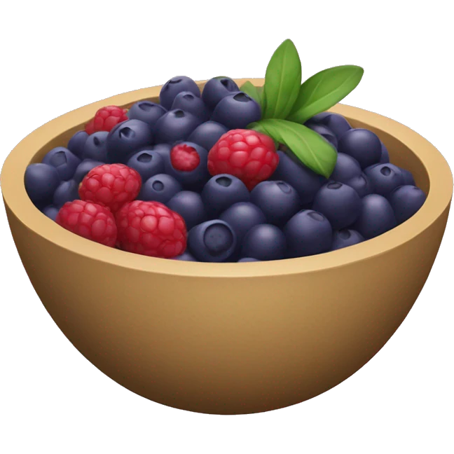 Açai bowl emoji
