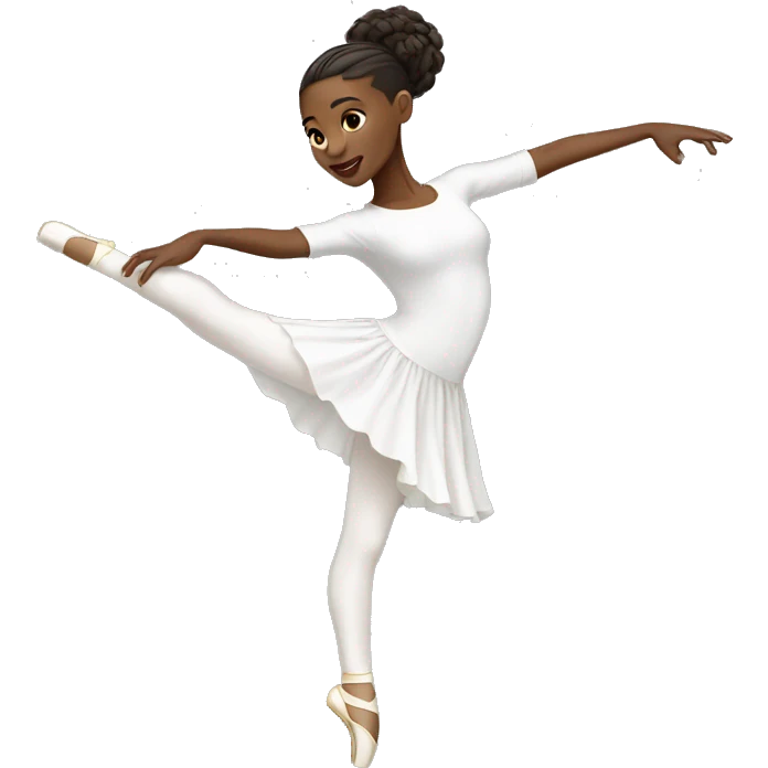 white dancer emoji
