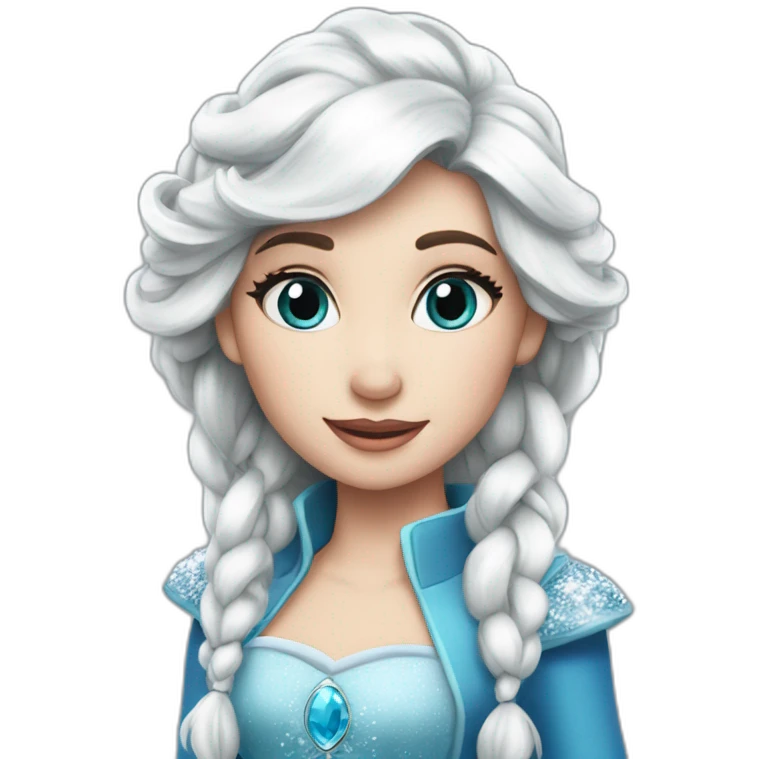 Argent reine des neiges emoji