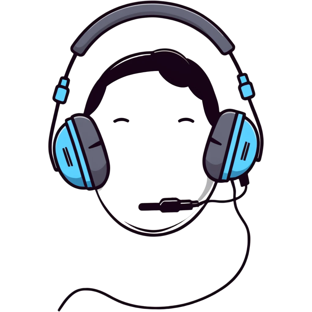 cool teenager wearing headphones emoji