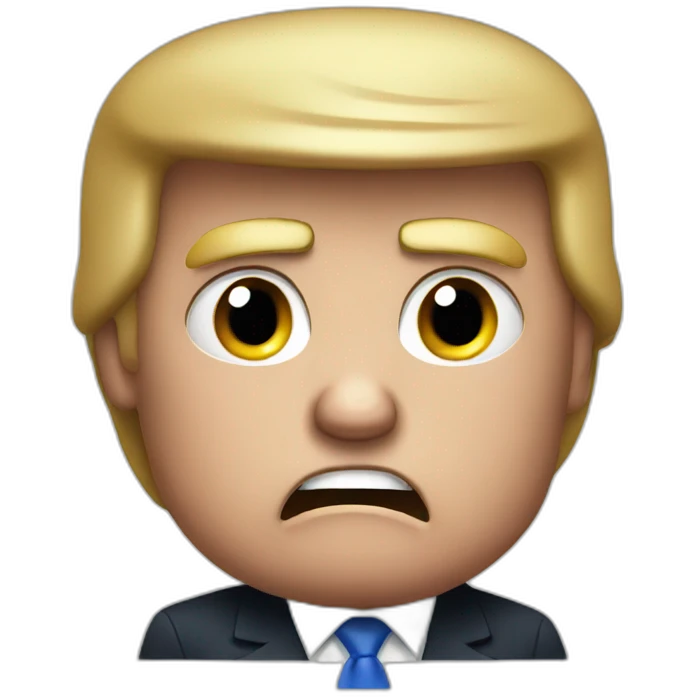 angry trump emoji