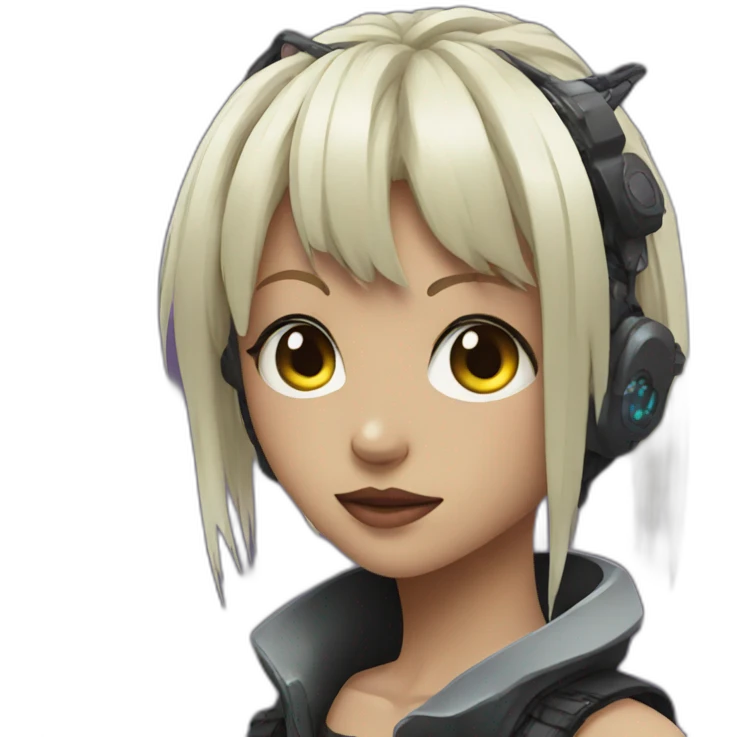 Cyberpunk anime emoji