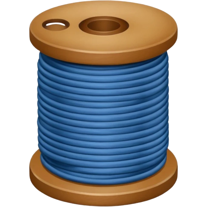 Thread spool emoji
