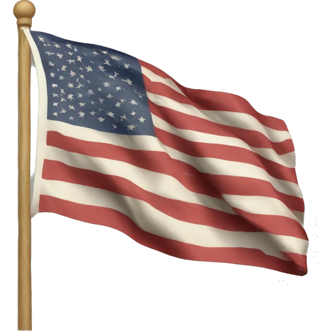 A flag for people love the dollar and want married with emoji