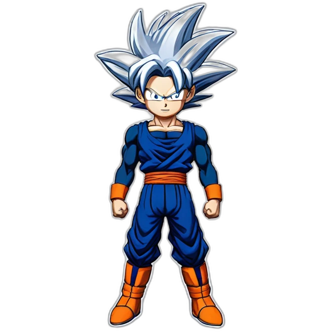 Goku ultra instinct  emoji