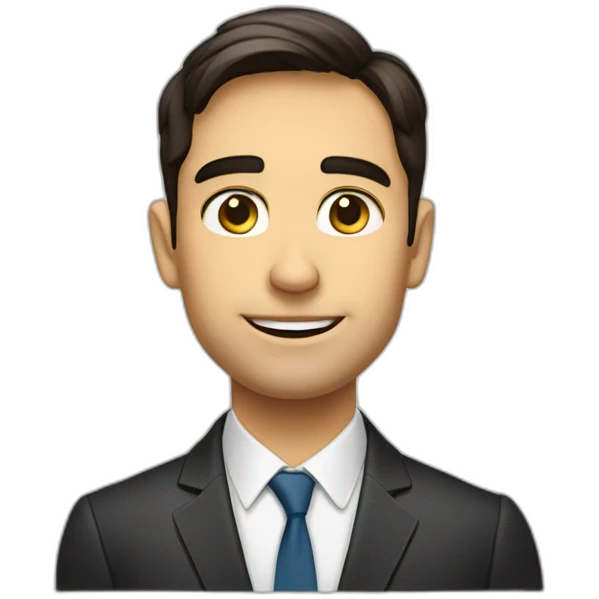 EJECUTIVO JOVEN RUBIO emoji