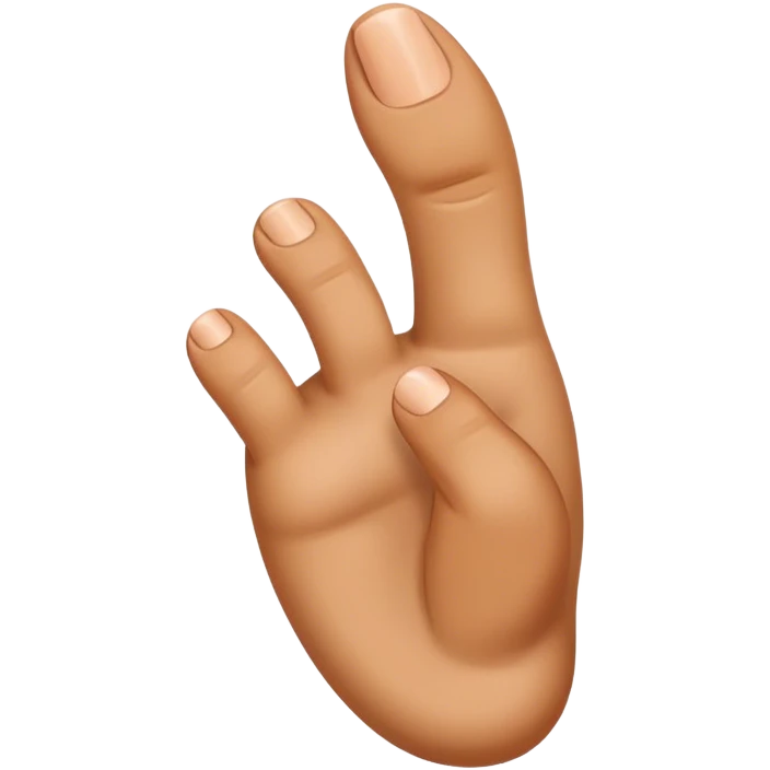 Toe thumb emoji