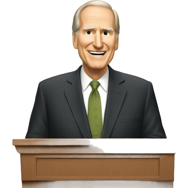 Russell M Nelson speaking at a podium emoji