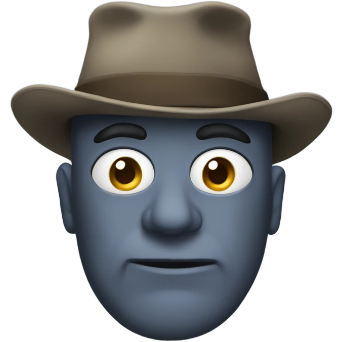 Noggin Boss hat emoji