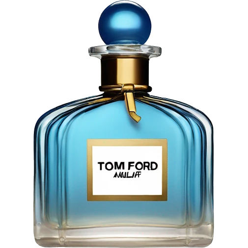 tom ford amalfi azure perfume bottle emoji