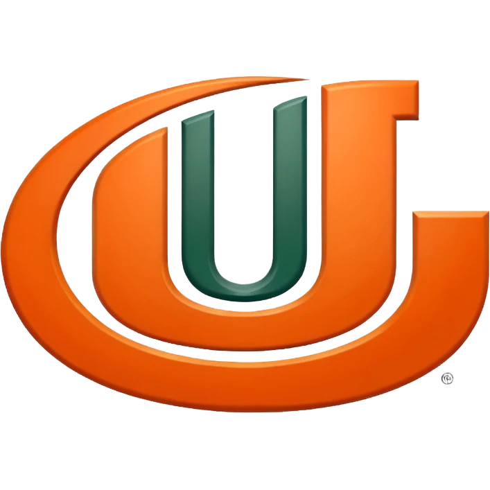Miami Hurricanes logo clipped with no background emoji