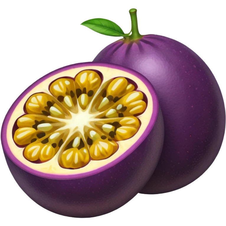 Passion fruit emoji