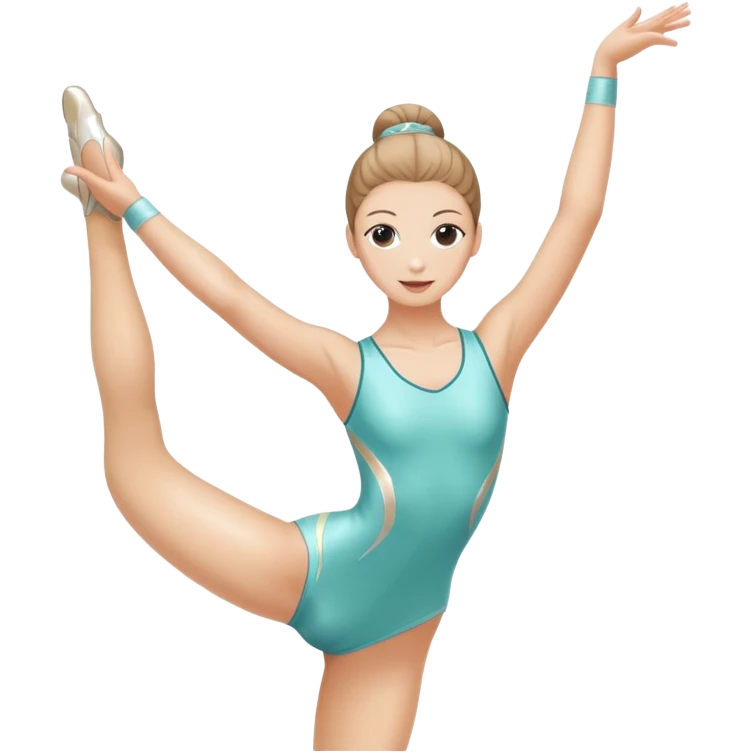 Rhythmic gymnastics emoji