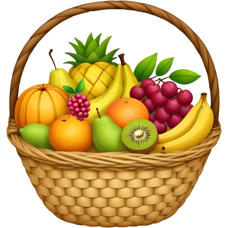 fruit basket emoji