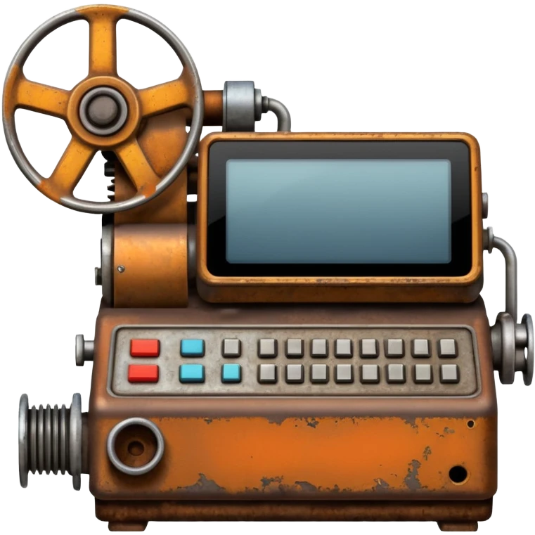 1980s machinery and equipment emoji