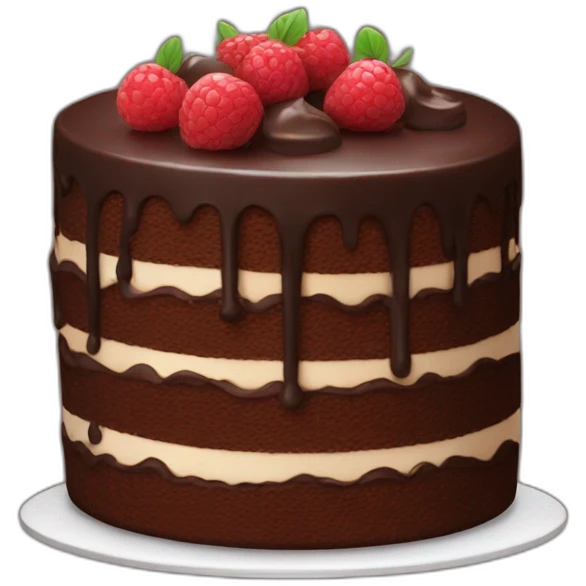 chocolate cake emoji