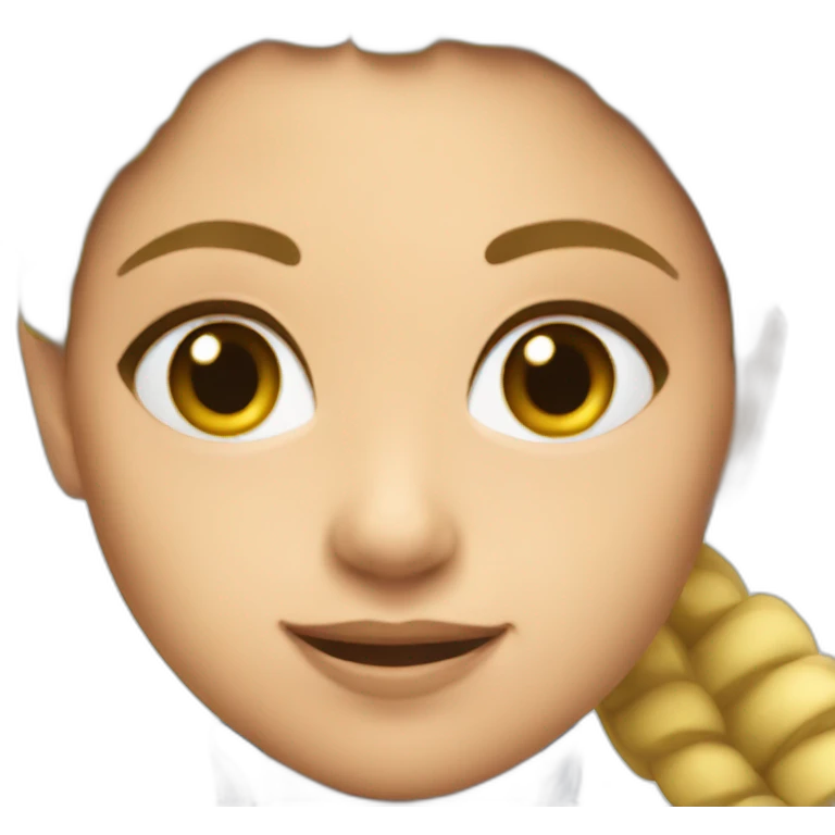 Track girl emoji