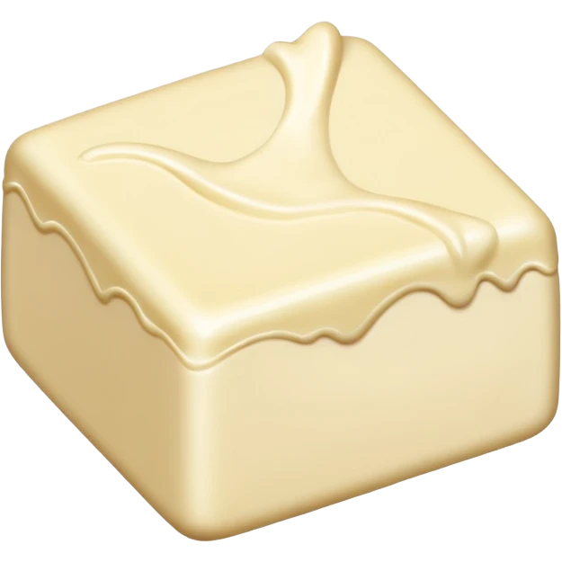 White chocolate  emoji