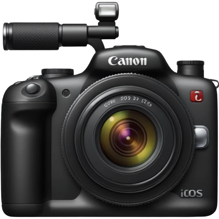 Professional camera Canon emoji