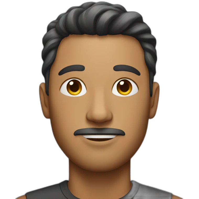 Man with cat body emoji
