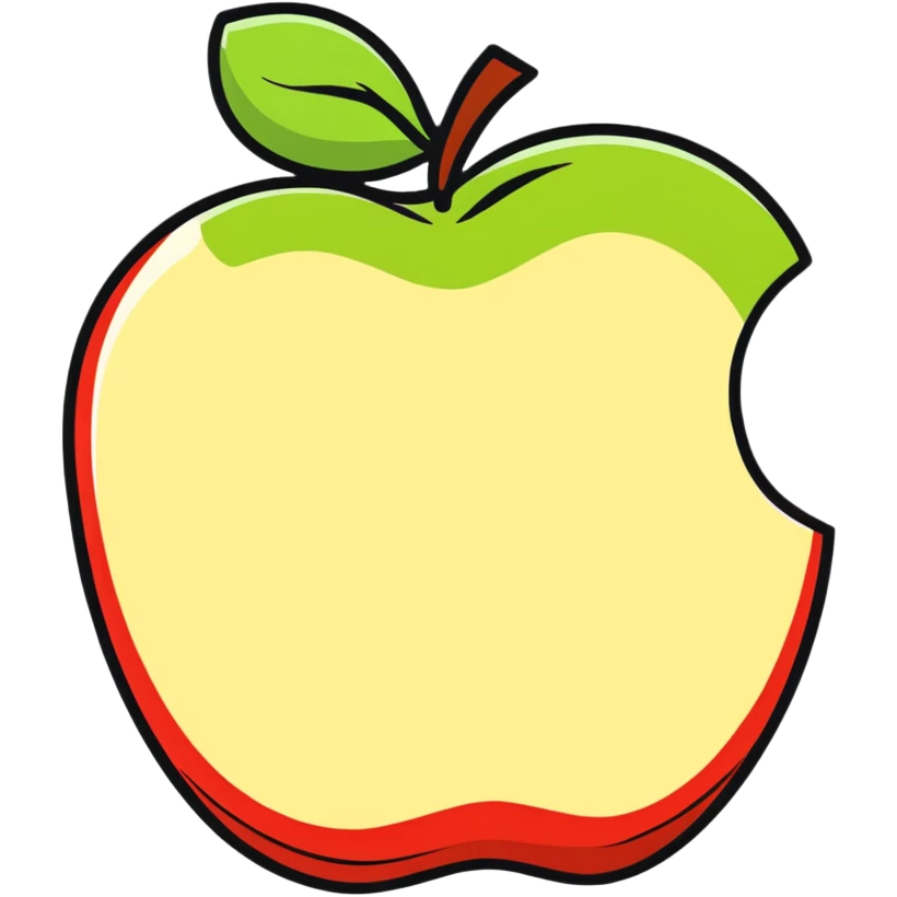 apple slices emoji