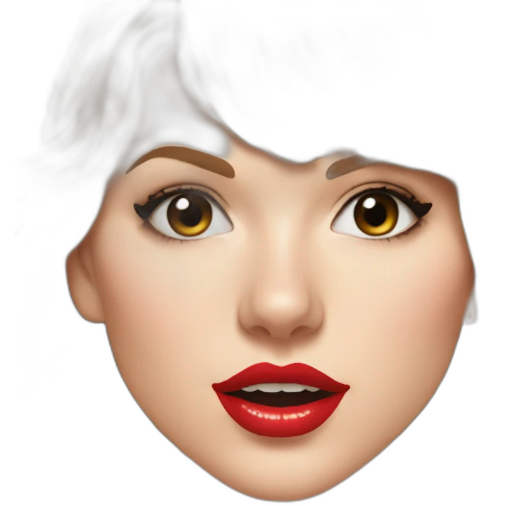 taylor-swift-selfie-milk-on-face-dripping emoji