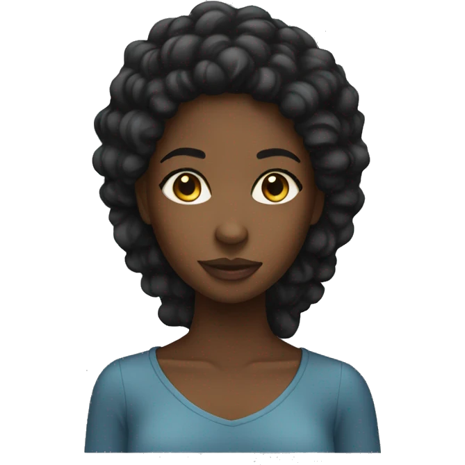 black girl emoji