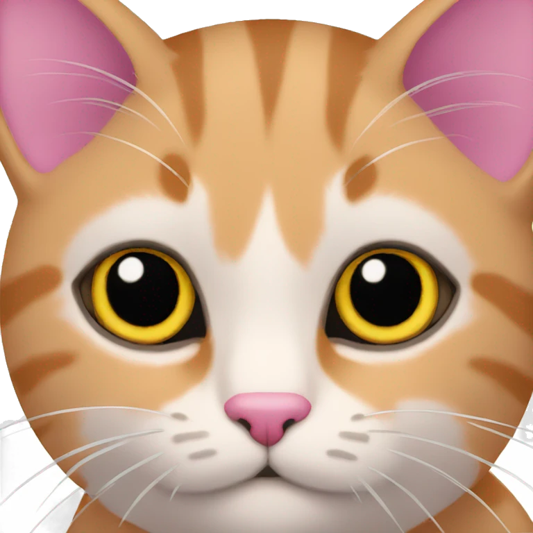 gato rosa emoji