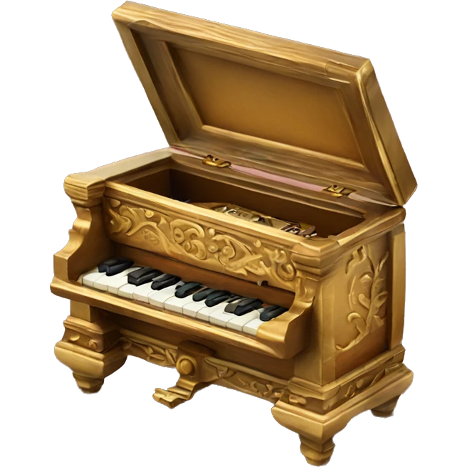 music box with figurine emoji