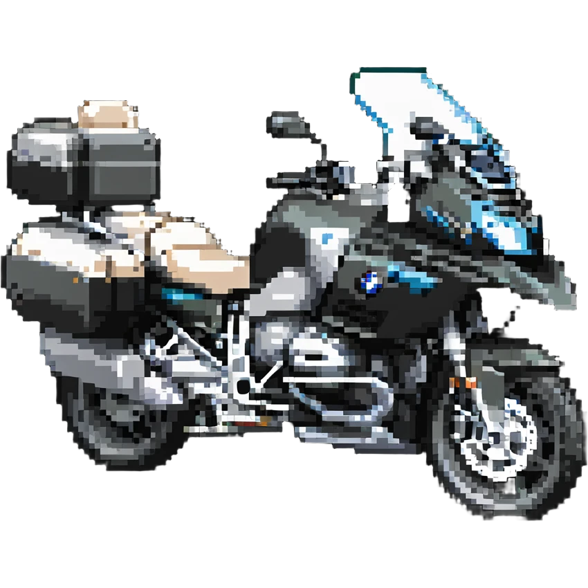 BMW R 1200 RT touring motorcycle emoji