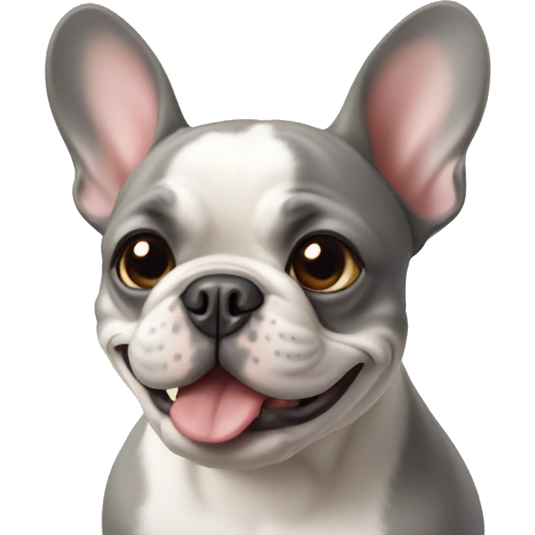 French bulldog  emoji