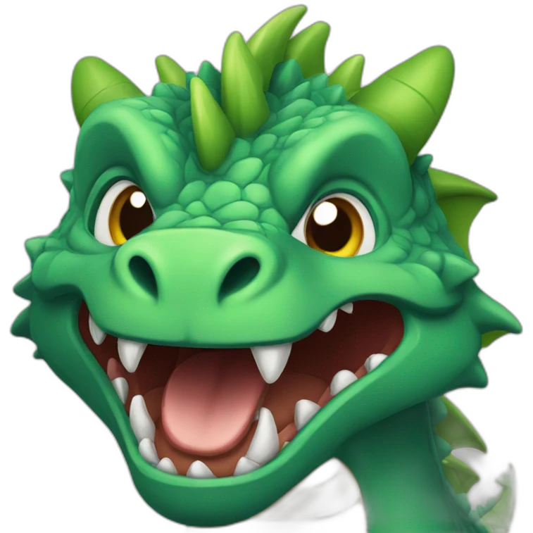 ferocious dragon emoji