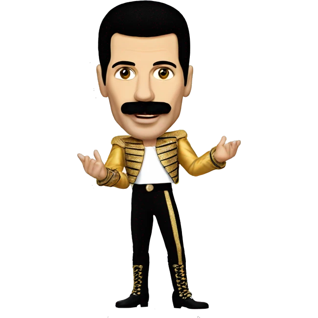 Freddie Mercury ￼ emoji