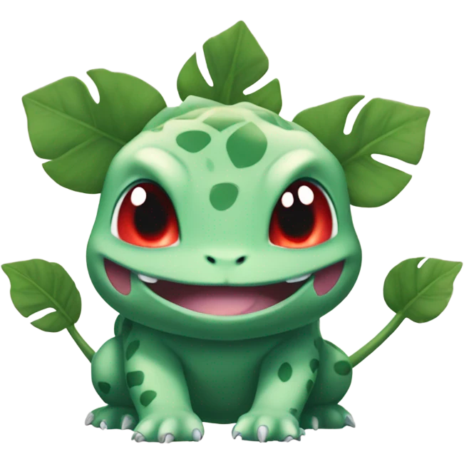 Bulbasaur Pokémon emoji