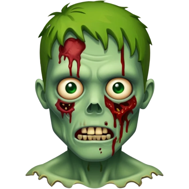 franja, zombie emoji