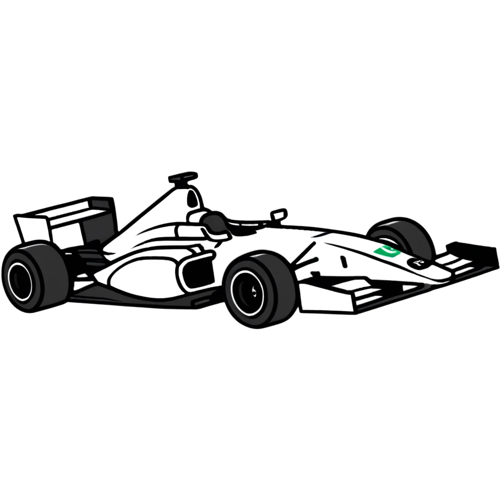 F1 racing car emoji