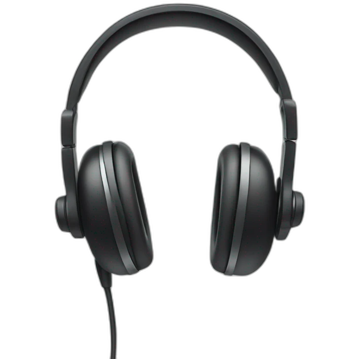 headphones with microphone emoji