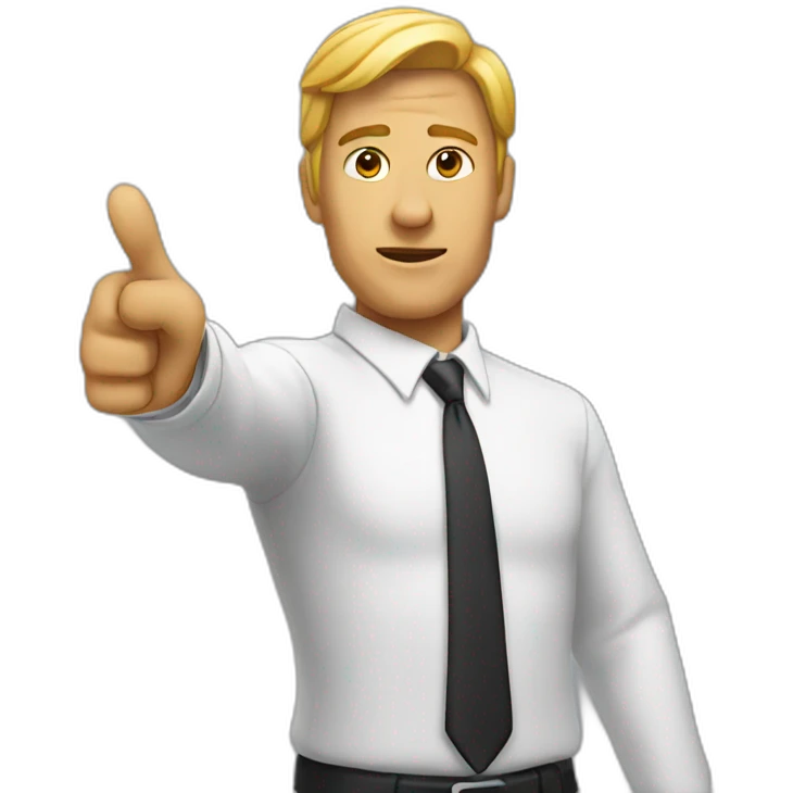 pointing at the viewer emoji
