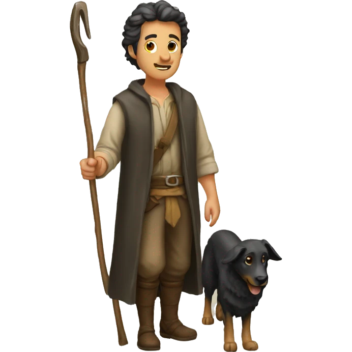 man shepherd emoji