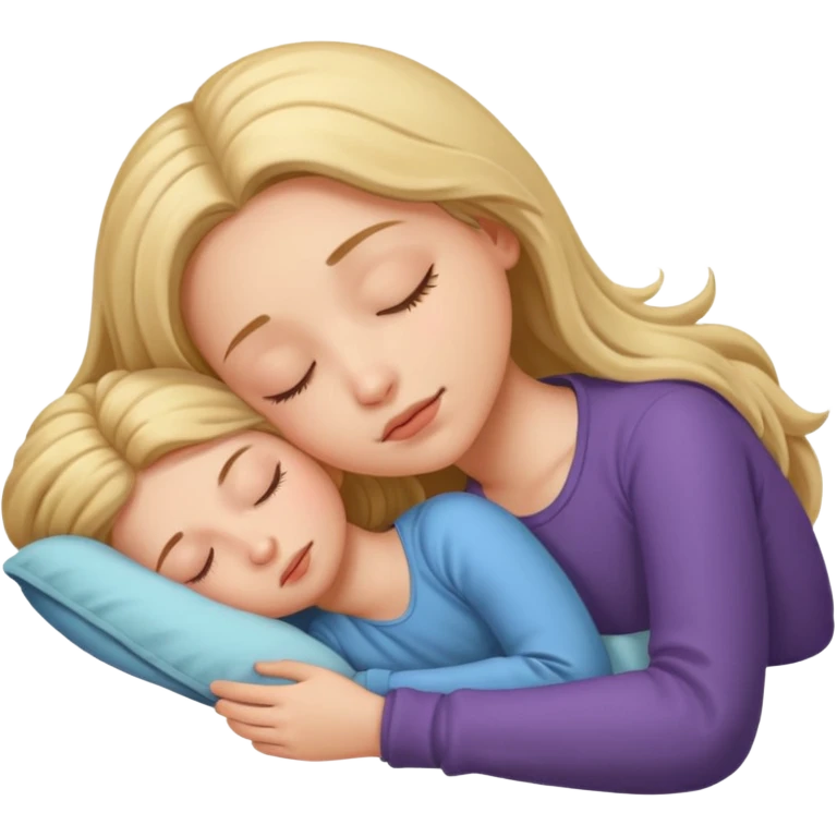 Girl sleeping emoji