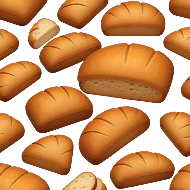 Crispy bread  emoji